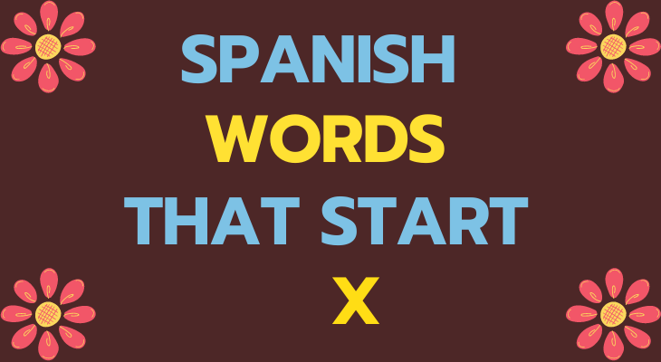 Spanish Words That Start With W