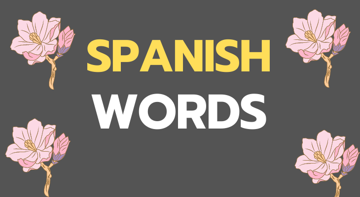 Spanish Words starting with A