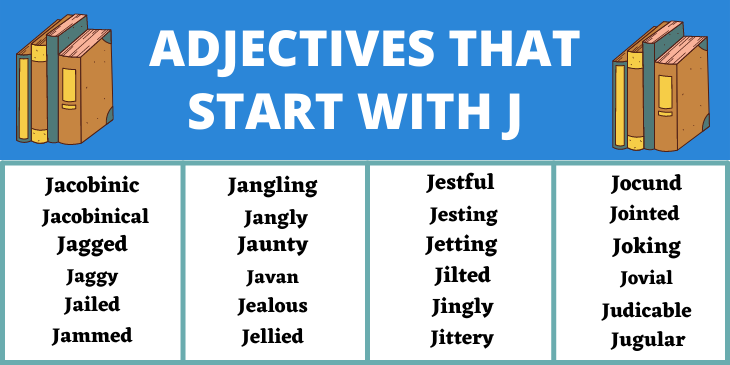 adjectives that start with j