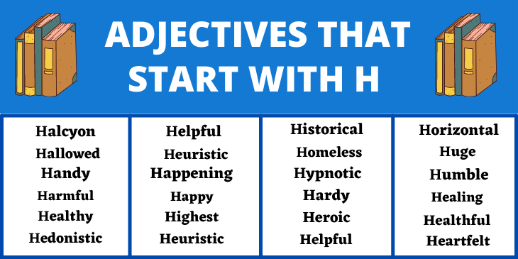 Adjectives That Start With H