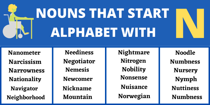 Nouns That Start With N